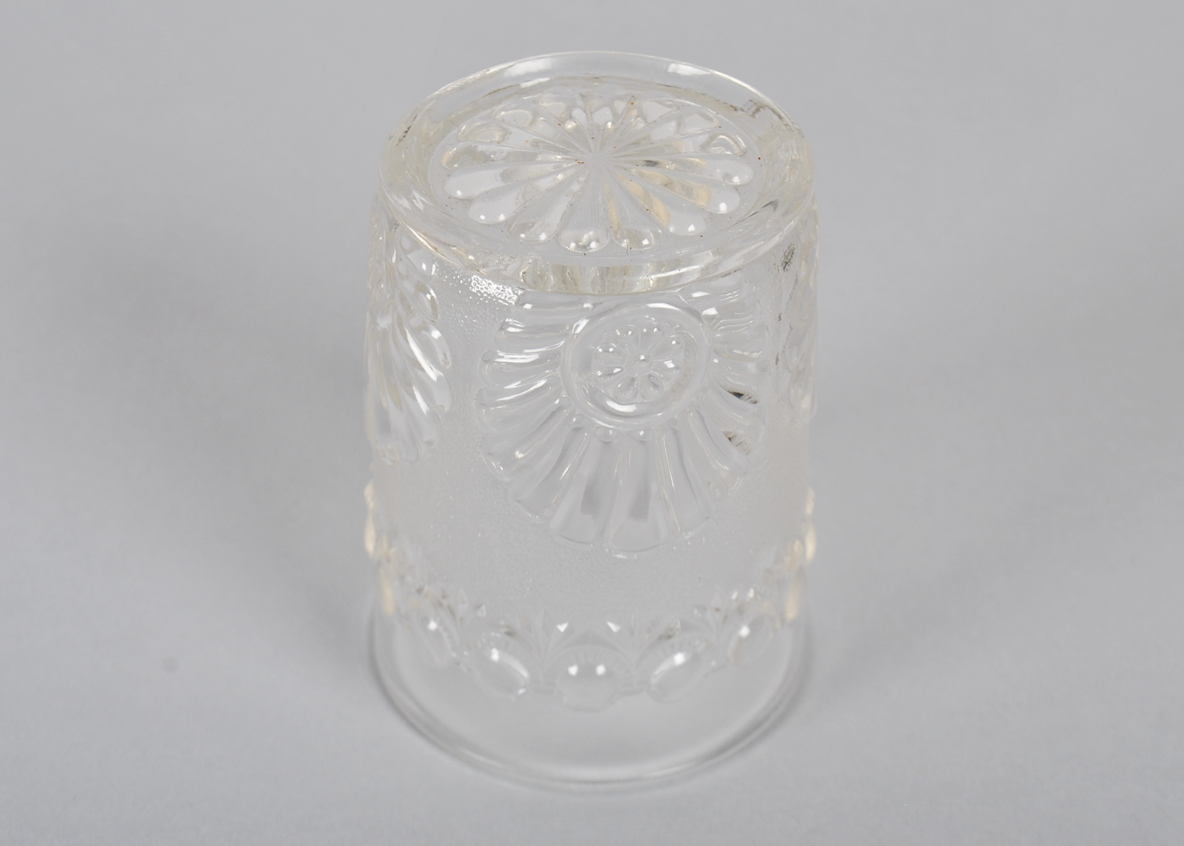 Vintage Clear Glass Tumbler Set