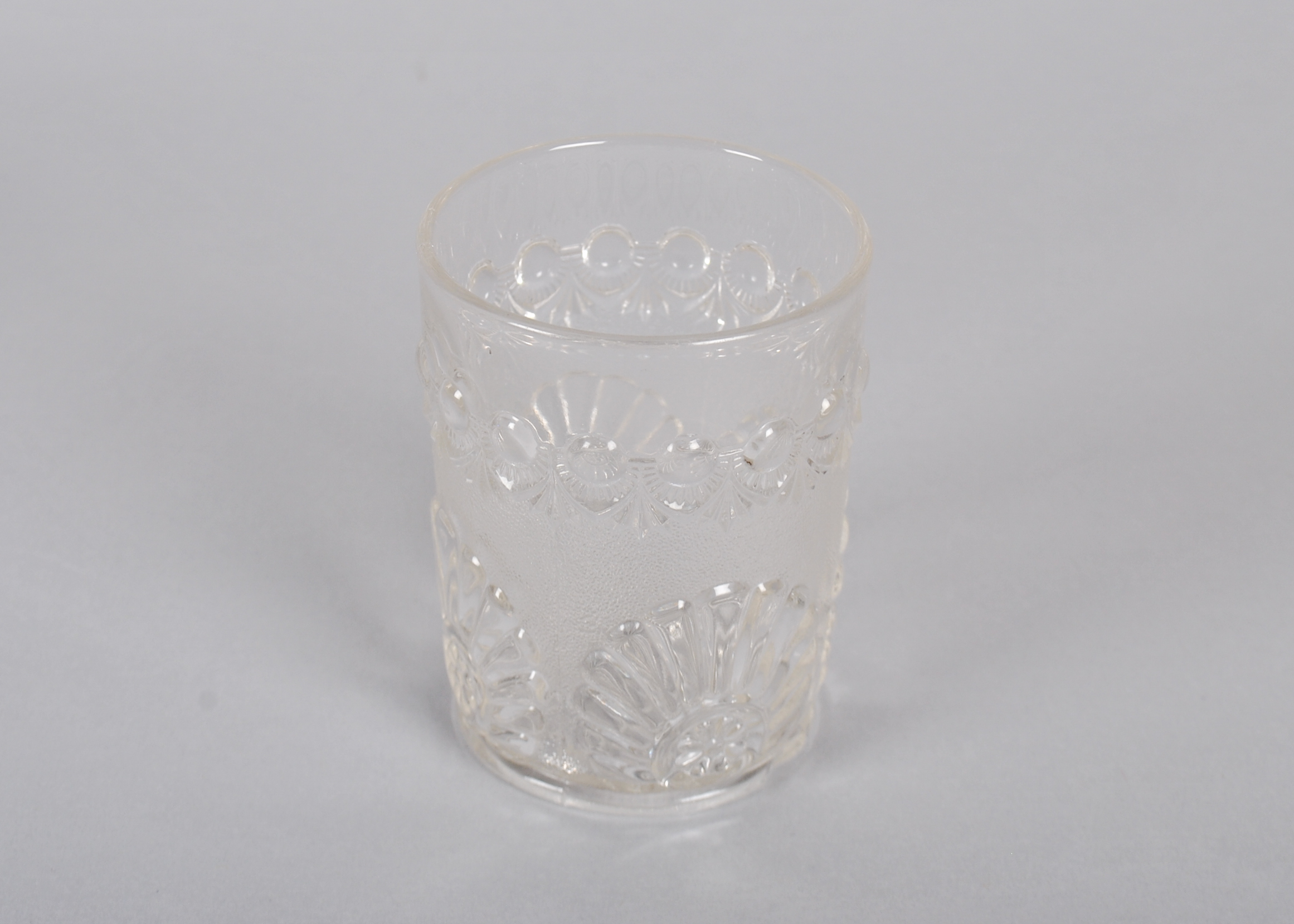 Vintage Clear Glass Tumbler Set