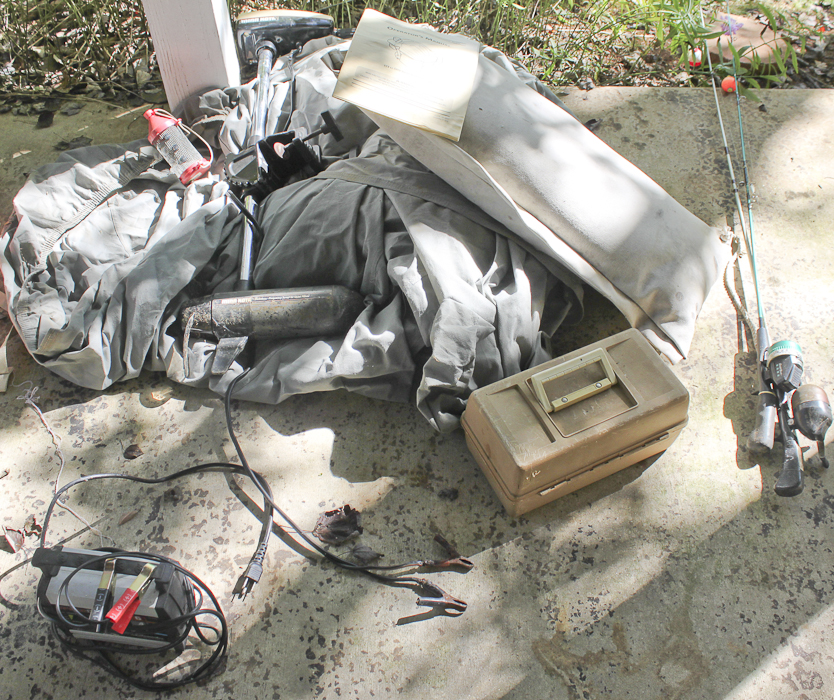 Sears Gamefisher Boat and Boat Accessories