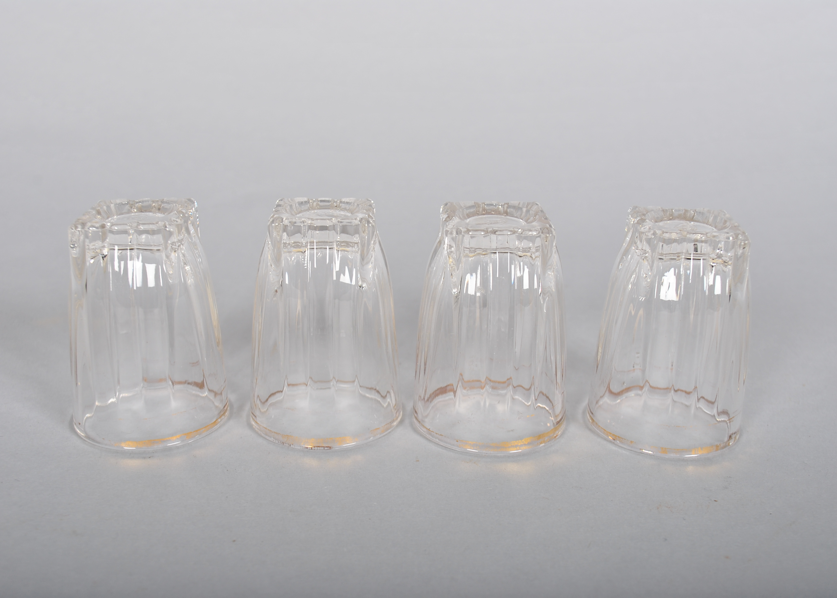 Vintage Federal Glass Cordial Glasses