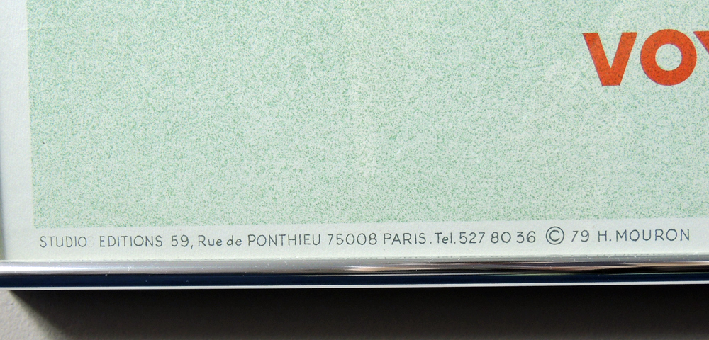 Cassandre 1979 "Normandie" Lithograph