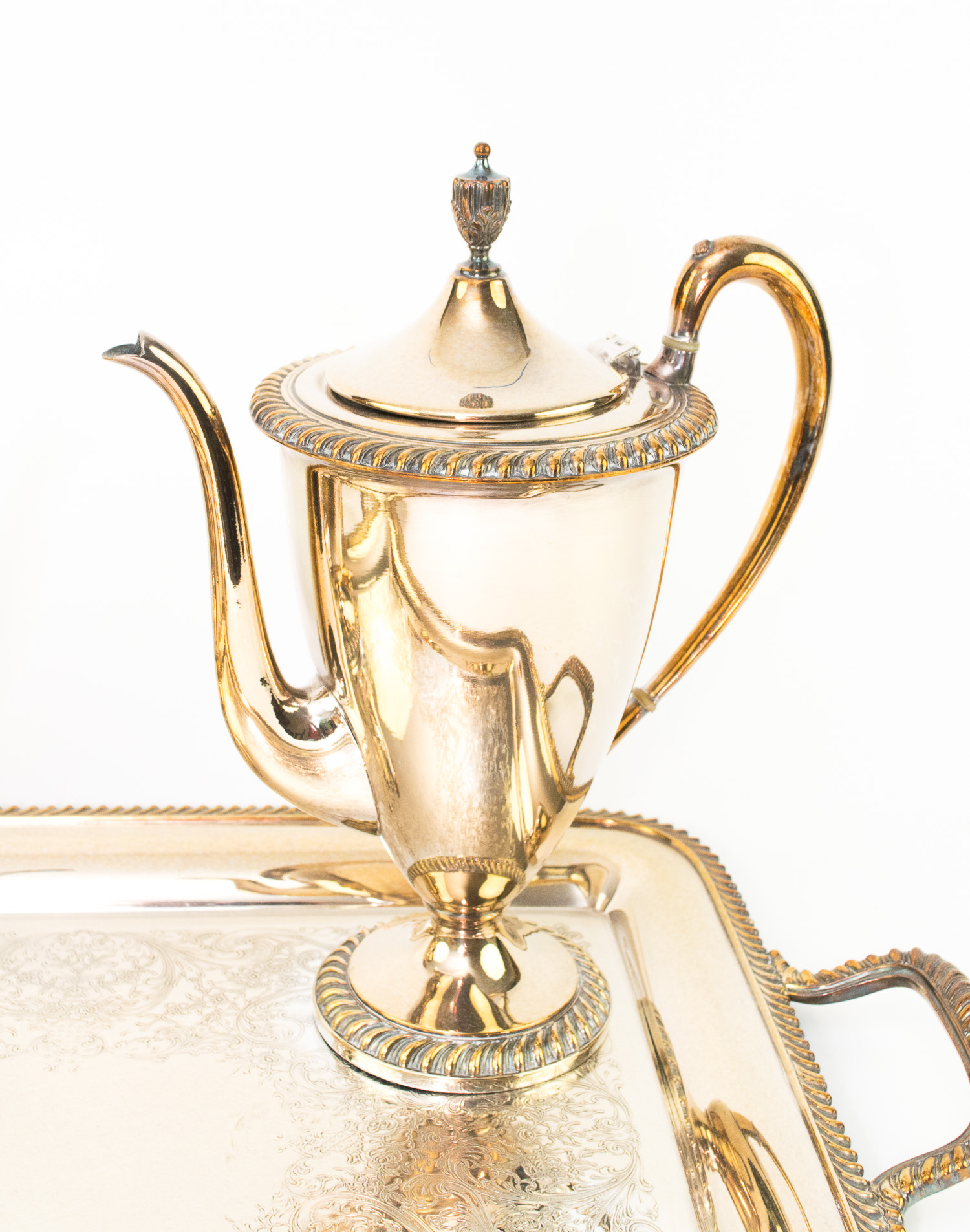 Wilcox International Silver Plate Tea Service