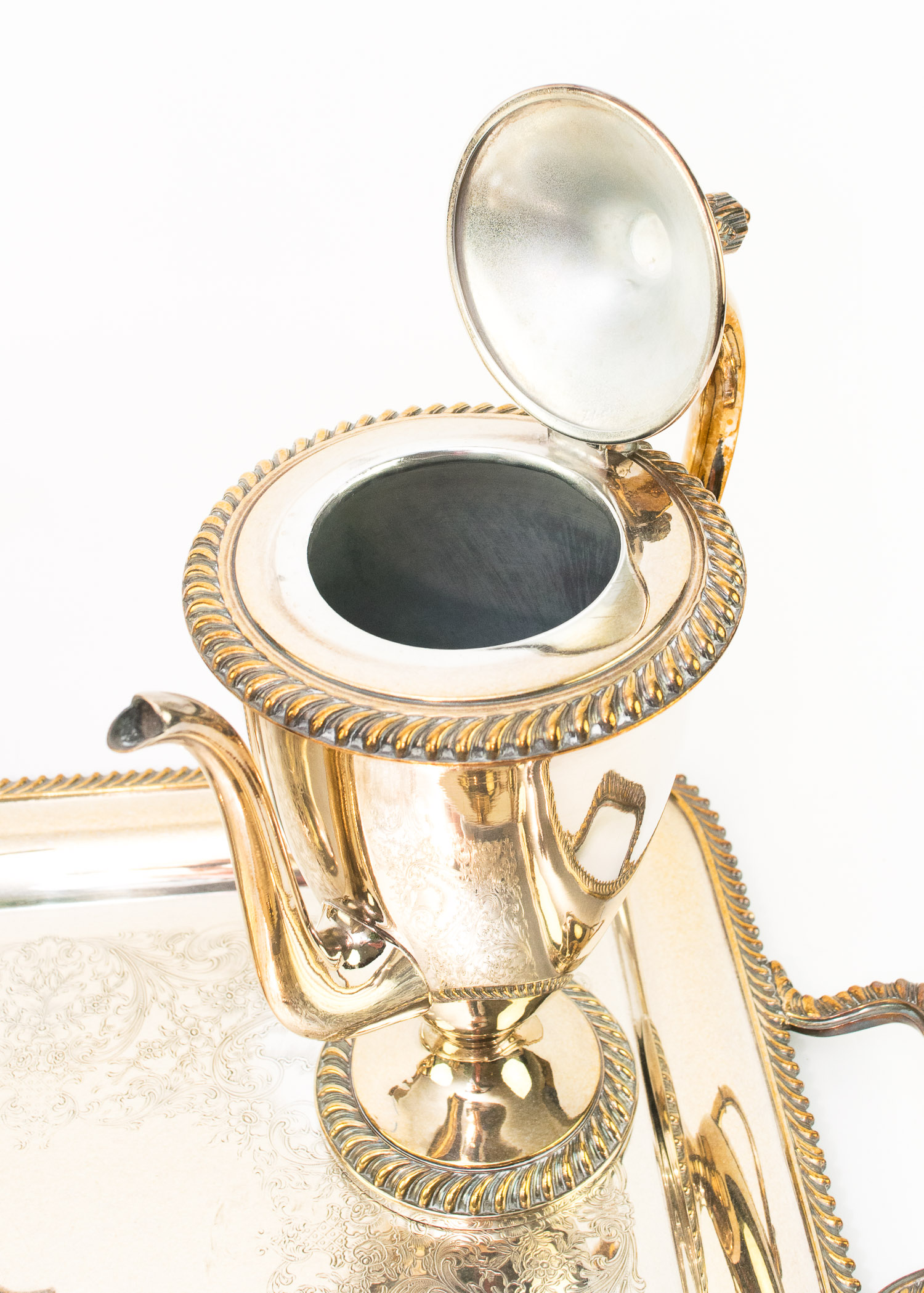 Wilcox International Silver Plate Tea Service