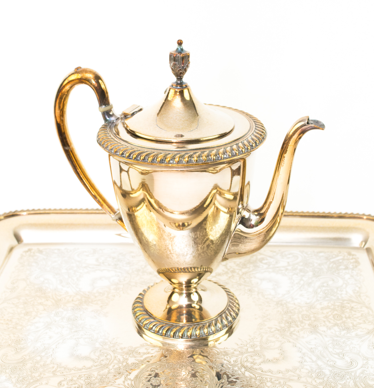 Wilcox International Silver Plate Tea Service