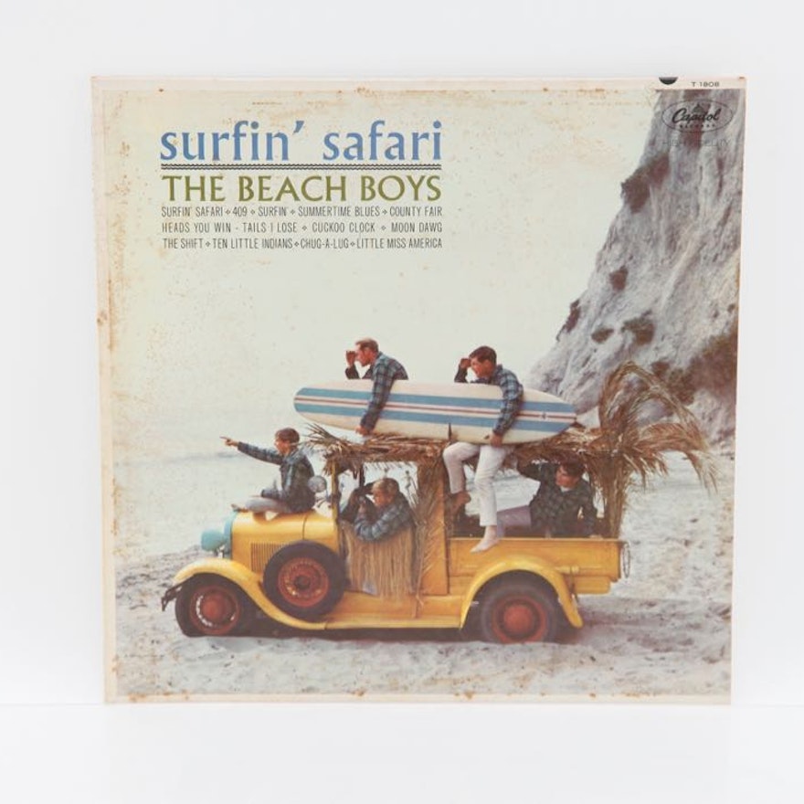 Beach Boys "Surfin' Safari" Vinyl Record