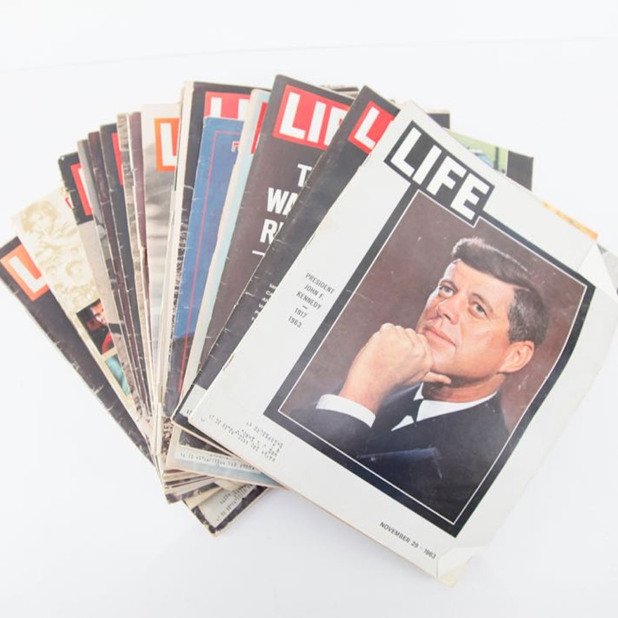 Vintage Issues of Life Magazine