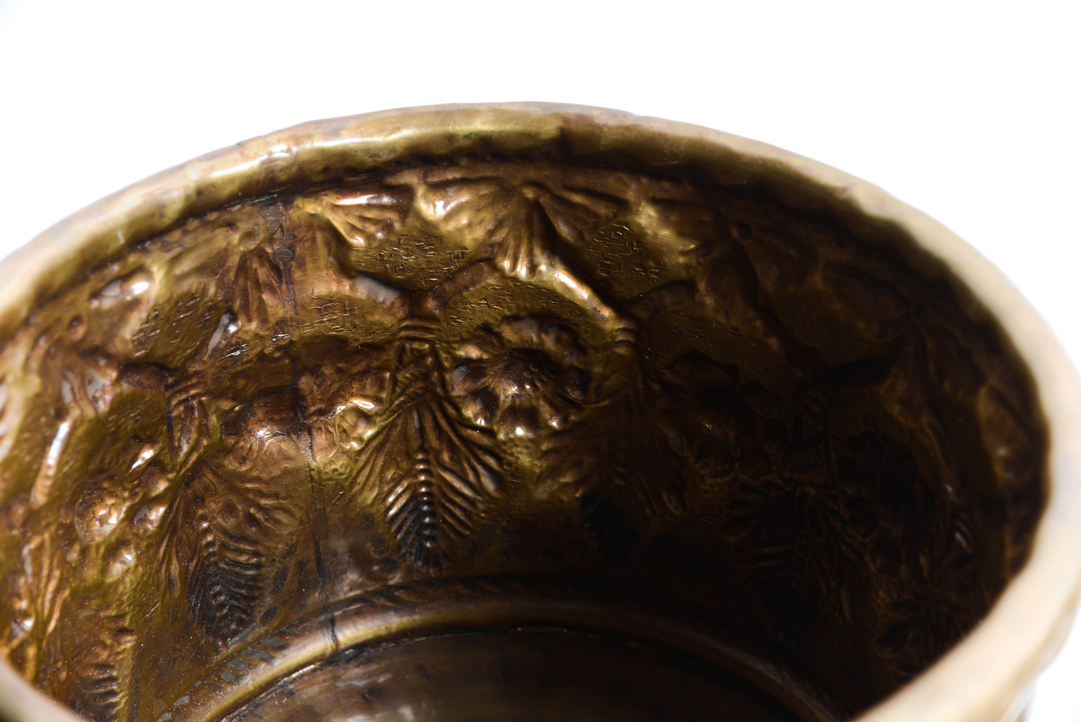 Vintage Indian Bronze Container