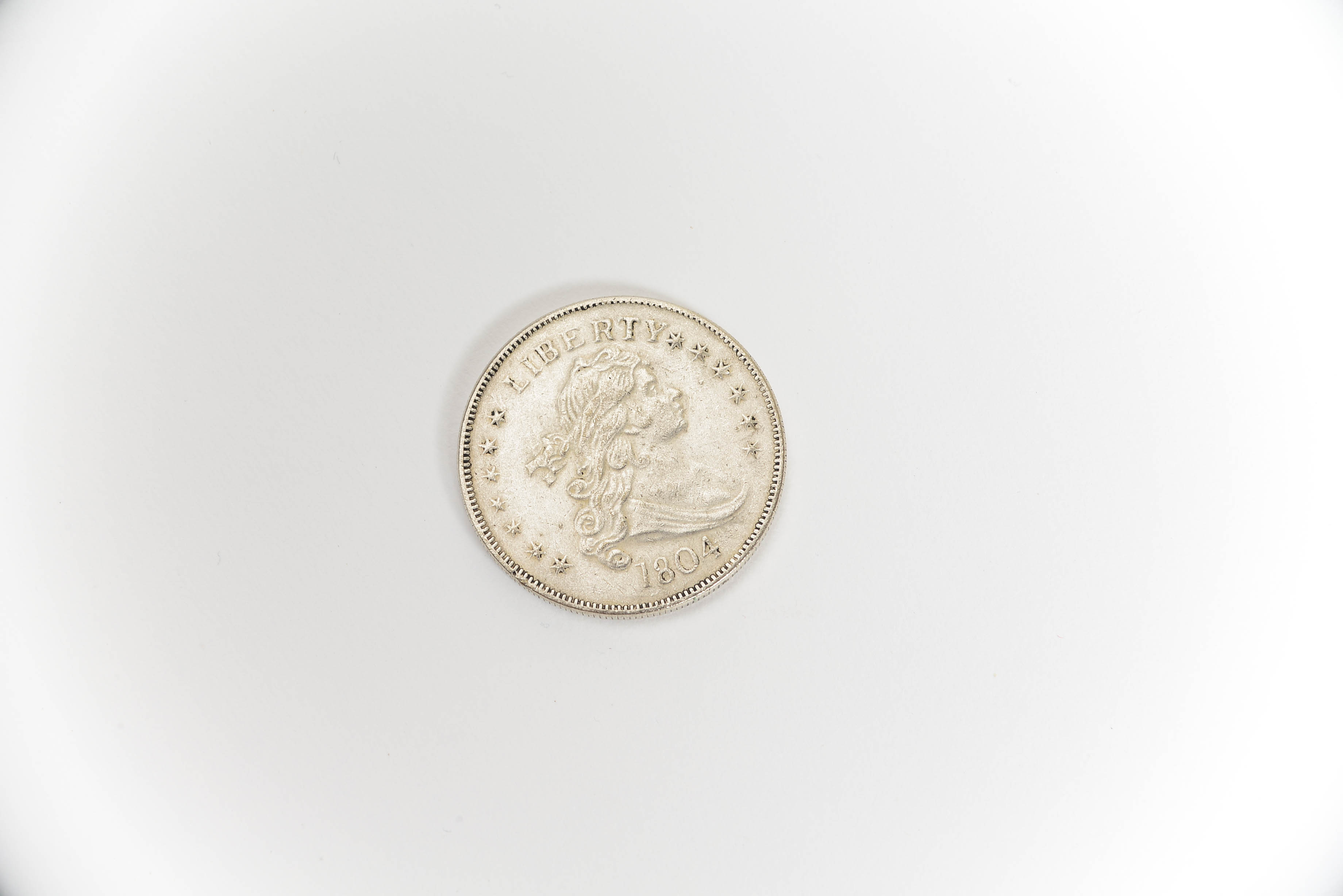 Vintage Replica Silver Dollar 1804