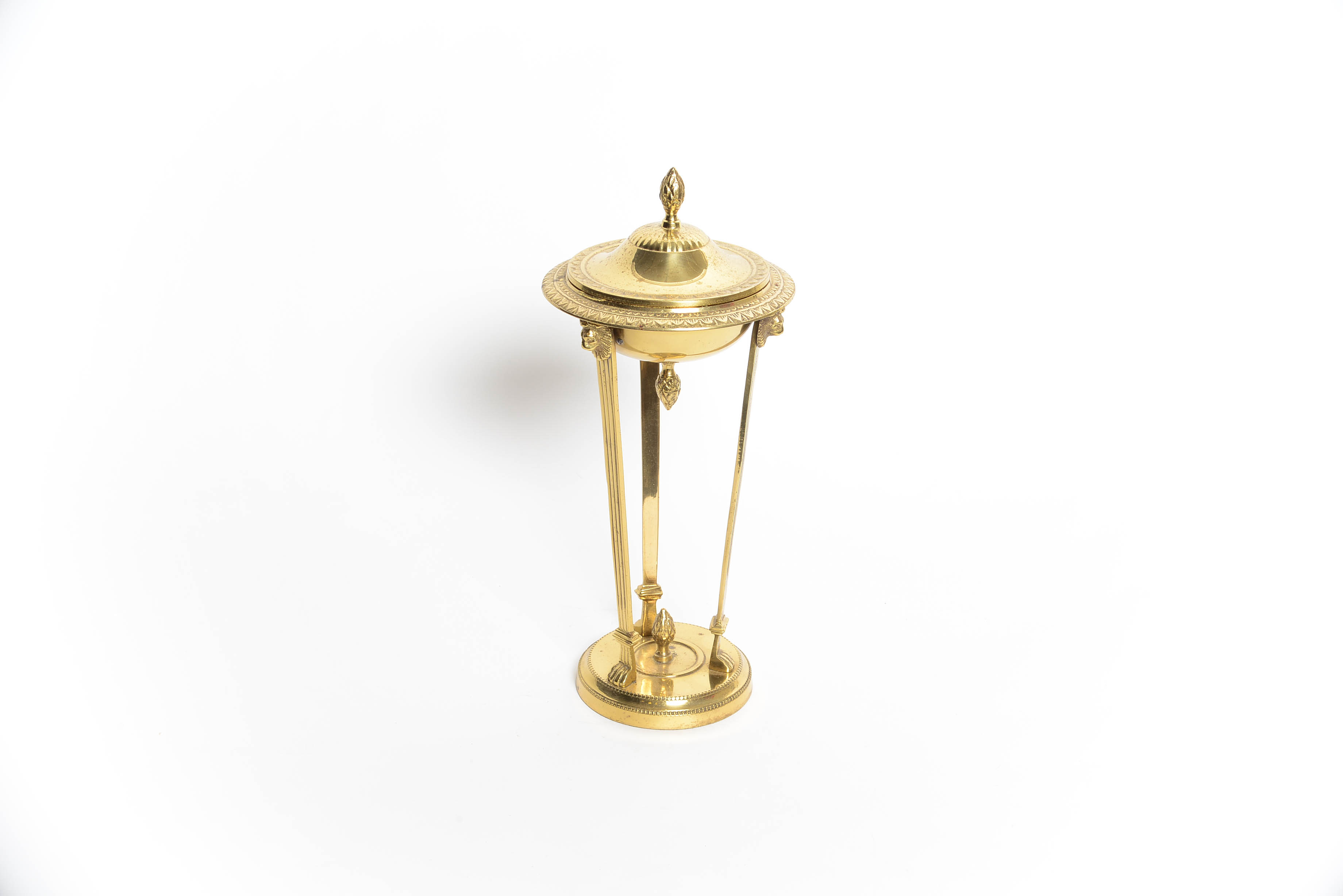 Vintage Solid Brass Server