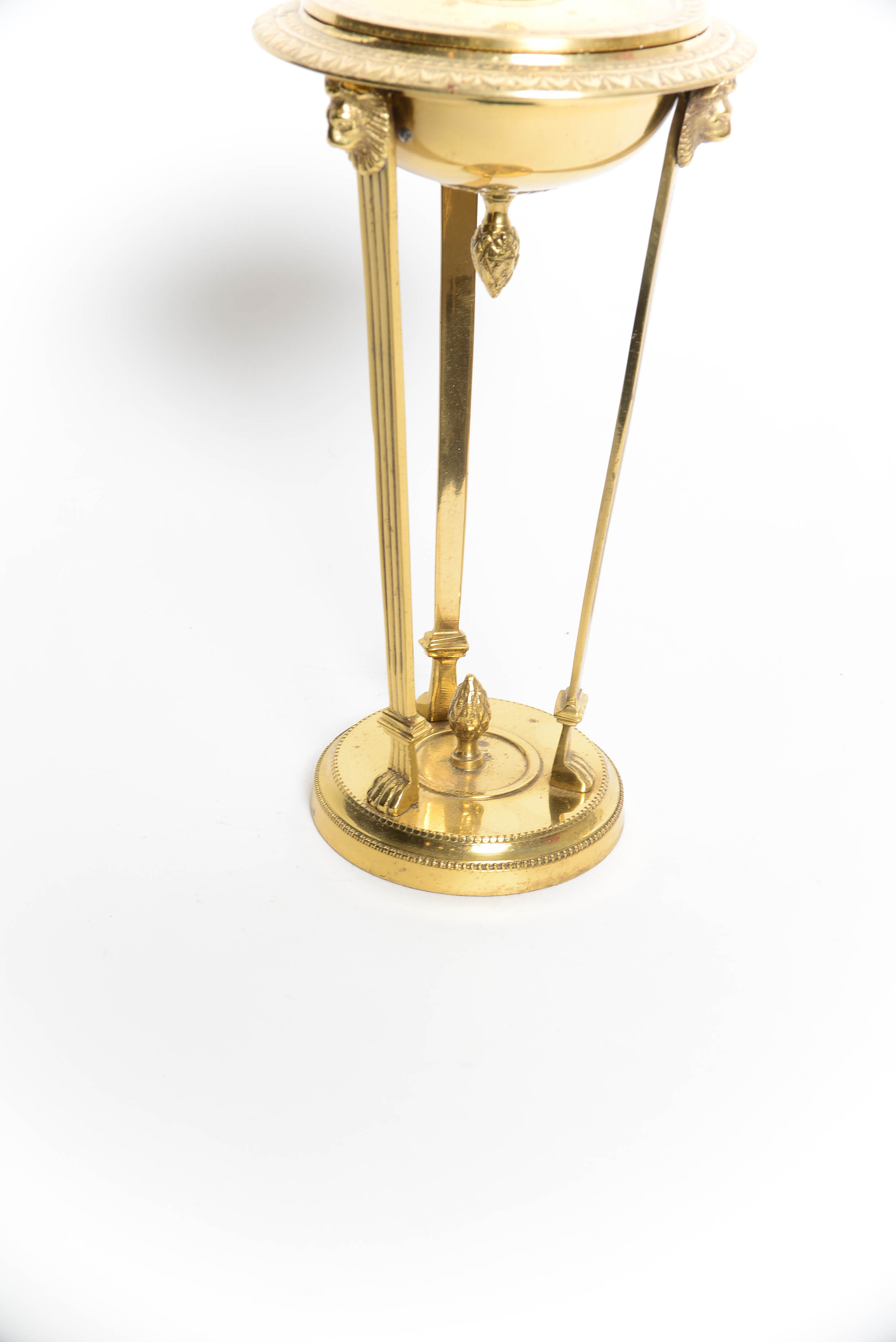 Vintage Solid Brass Server