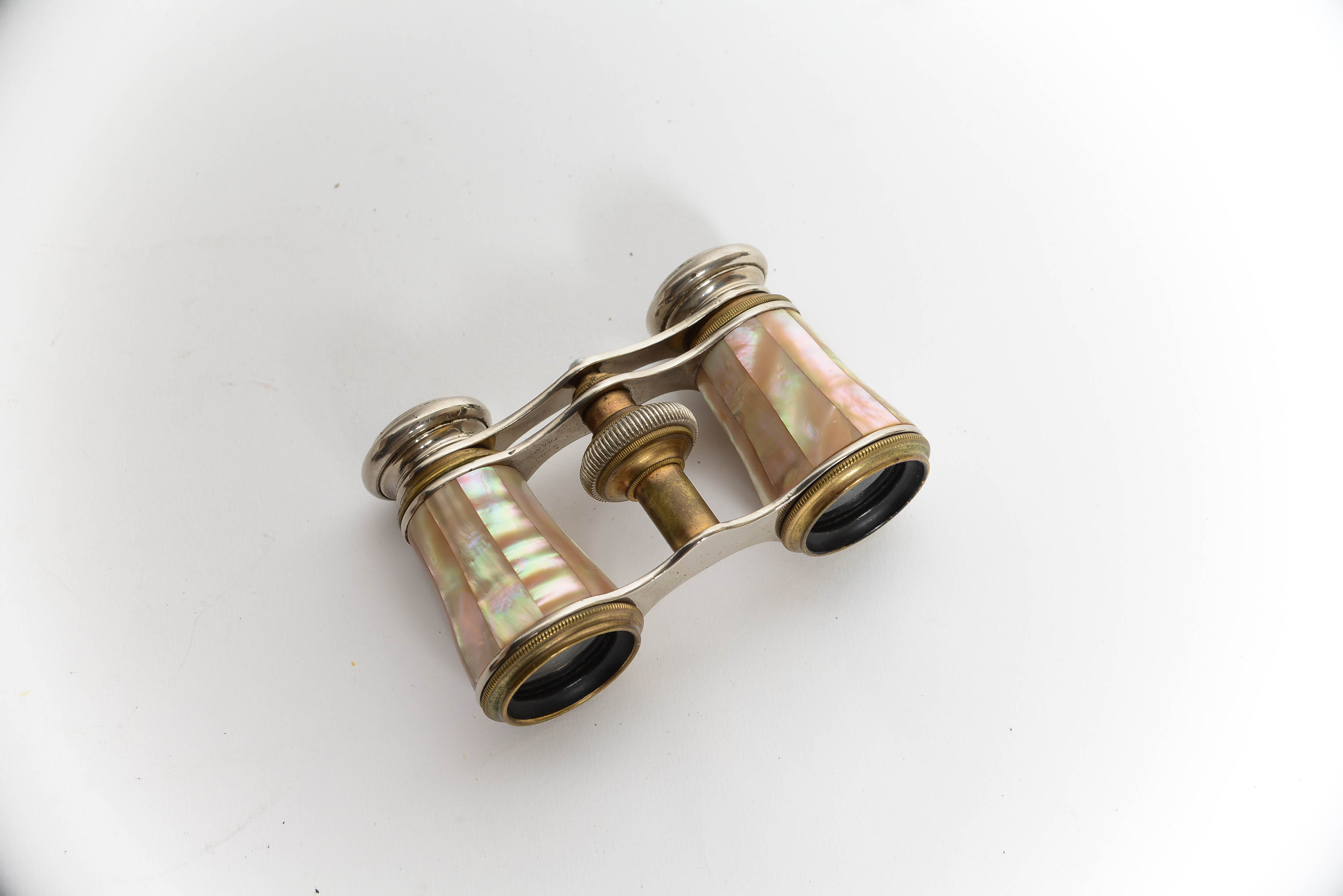Antique Solid Brass Opera Glasses