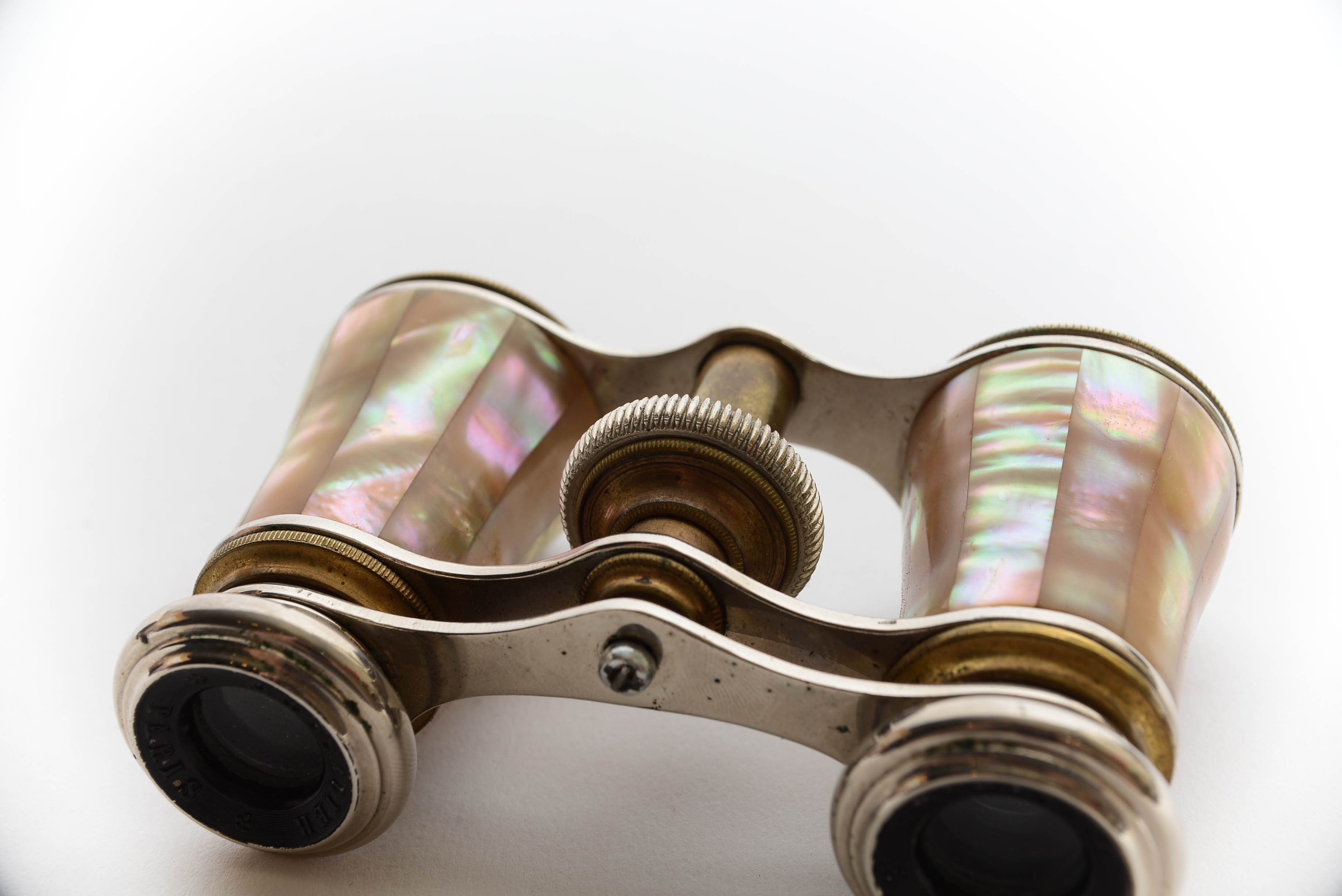 Antique Solid Brass Opera Glasses