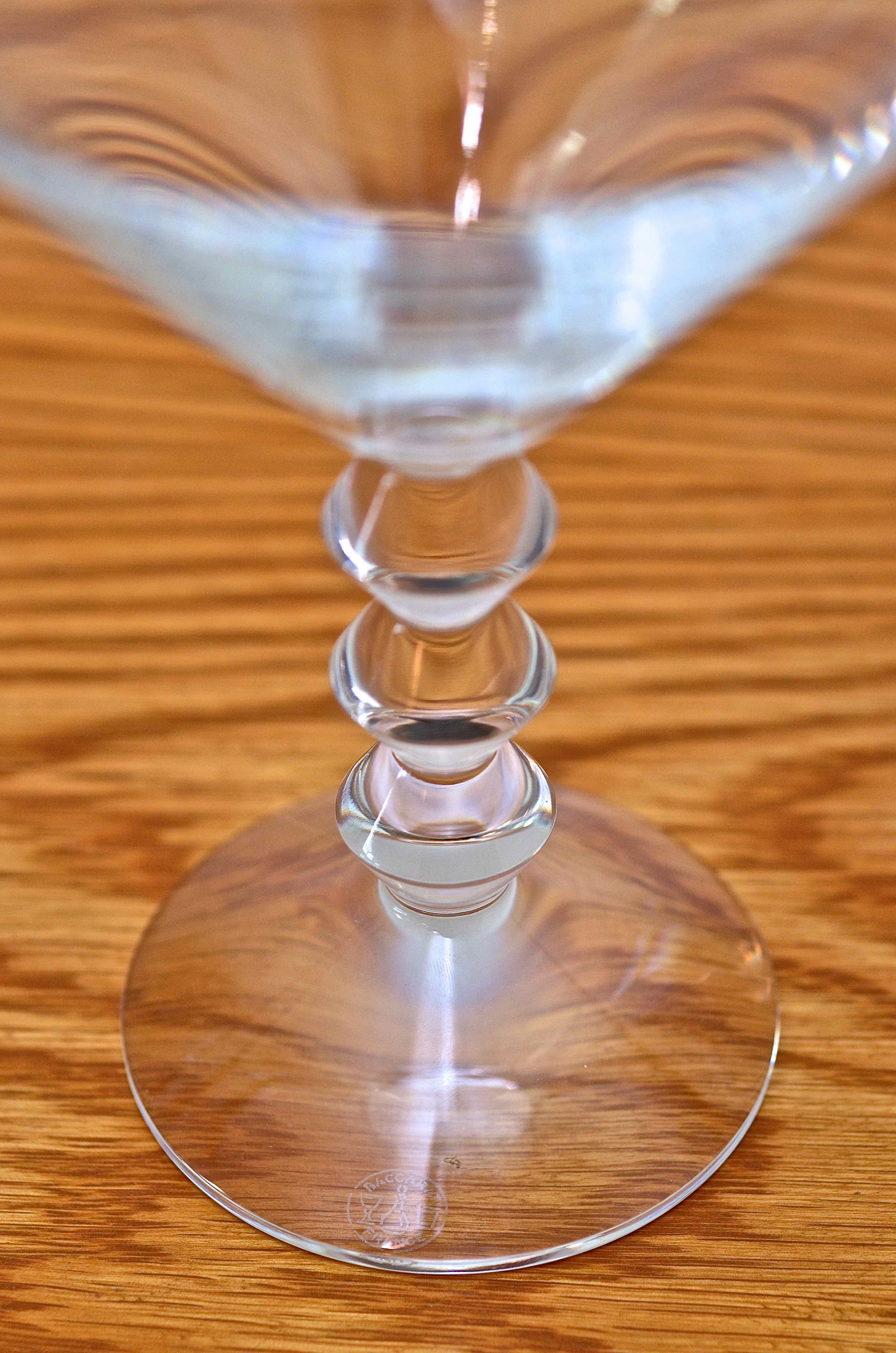 Single Baccarat VÉGA Martini Glass