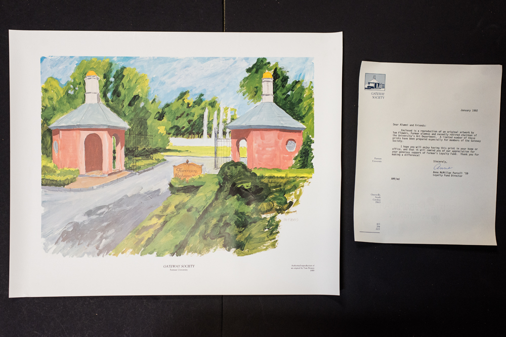 Limited Edition Reproduction of Tom Flowers Original Art.