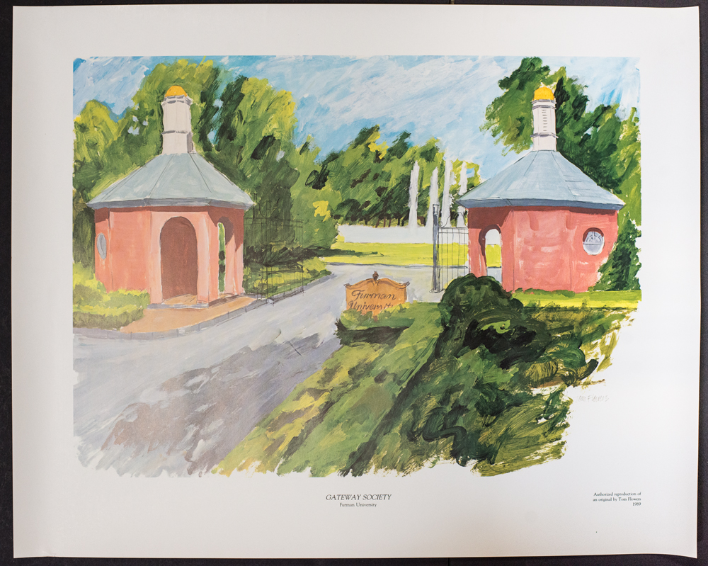 Limited Edition Reproduction of Tom Flowers Original Art.