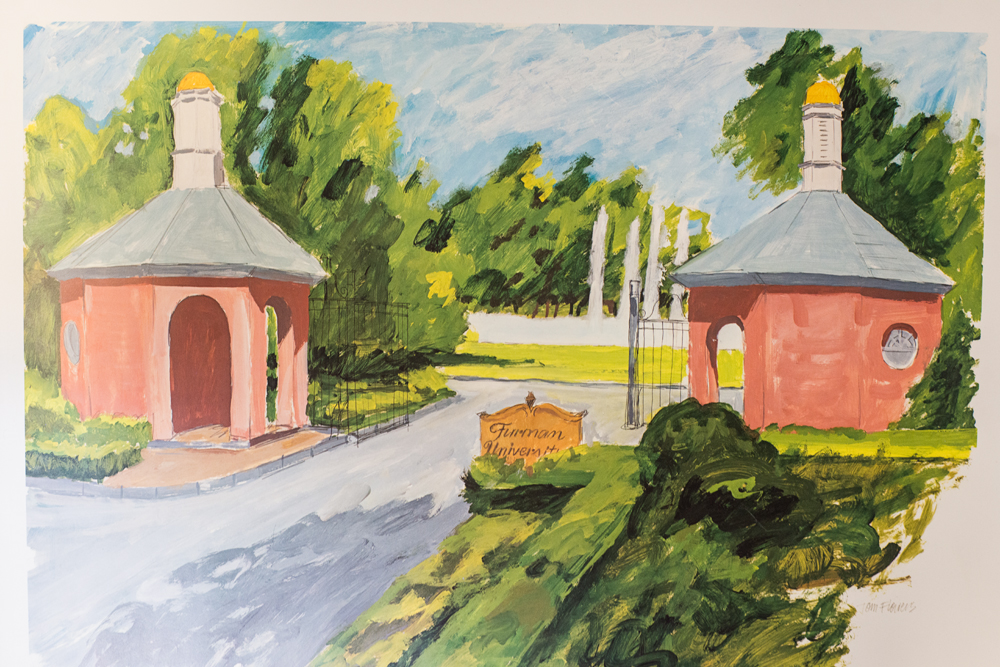 Limited Edition Reproduction of Tom Flowers Original Art.