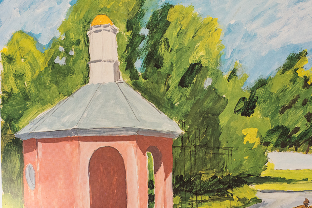 Limited Edition Reproduction of Tom Flowers Original Art.