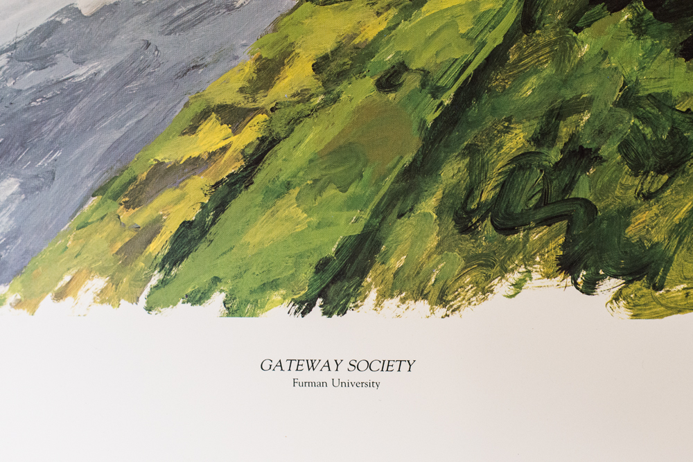 Limited Edition Reproduction of Tom Flowers Original Art.