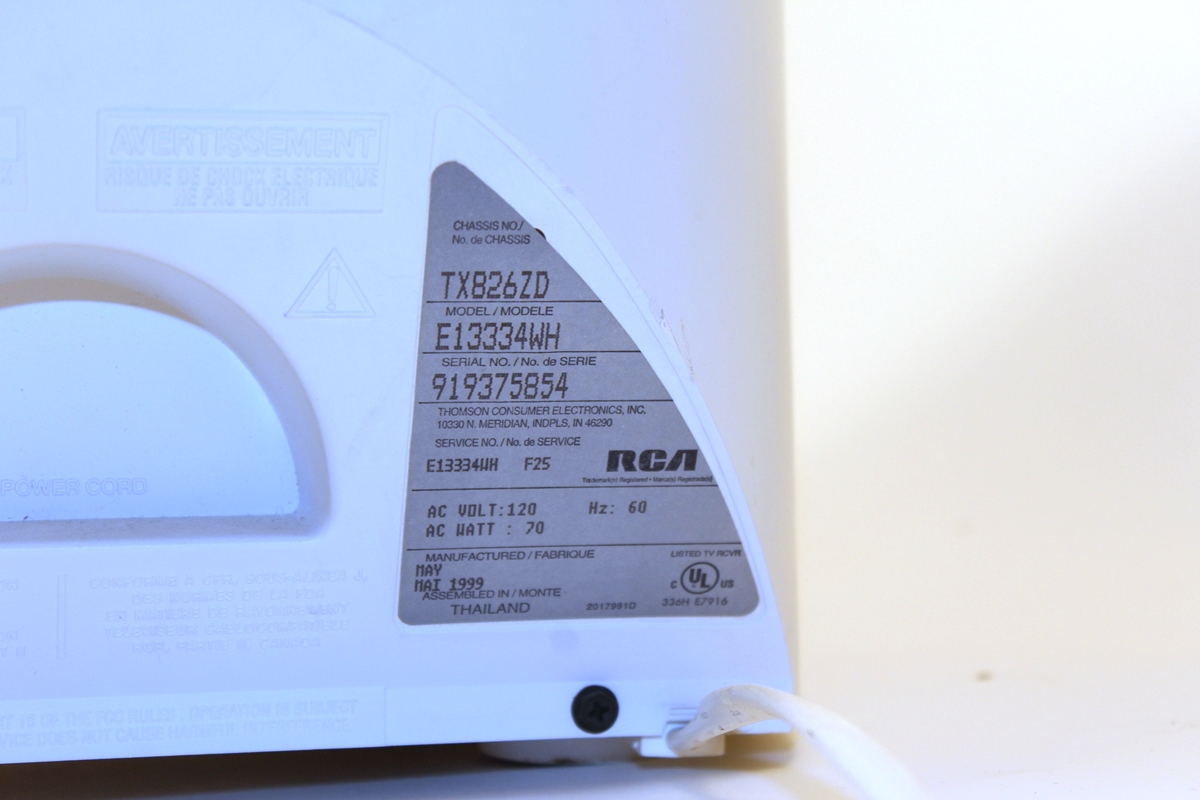 Vintage Small RCA Colortrak Television