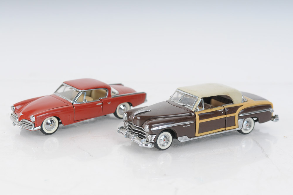 Franklin Mint "The Classic Cars of the Fifties" Car Collection