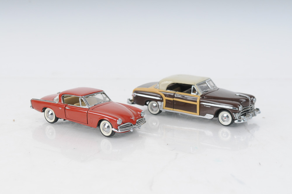 Franklin Mint "The Classic Cars of the Fifties" Car Collection
