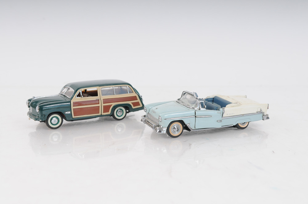 Franklin Mint "The Classic Cars of the Fifties" Car Collection