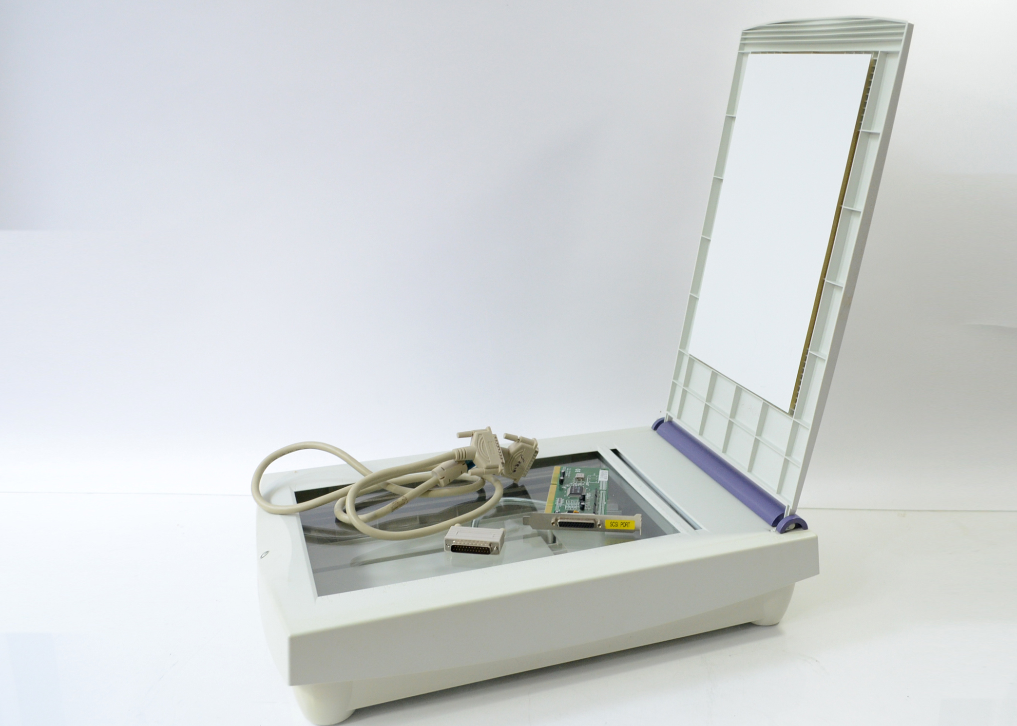 Assortment of Computer Monitors and Scanner