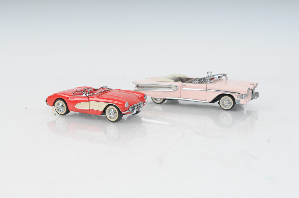 Franklin Mint "The Classic Cars of the Fifties" Car Collection