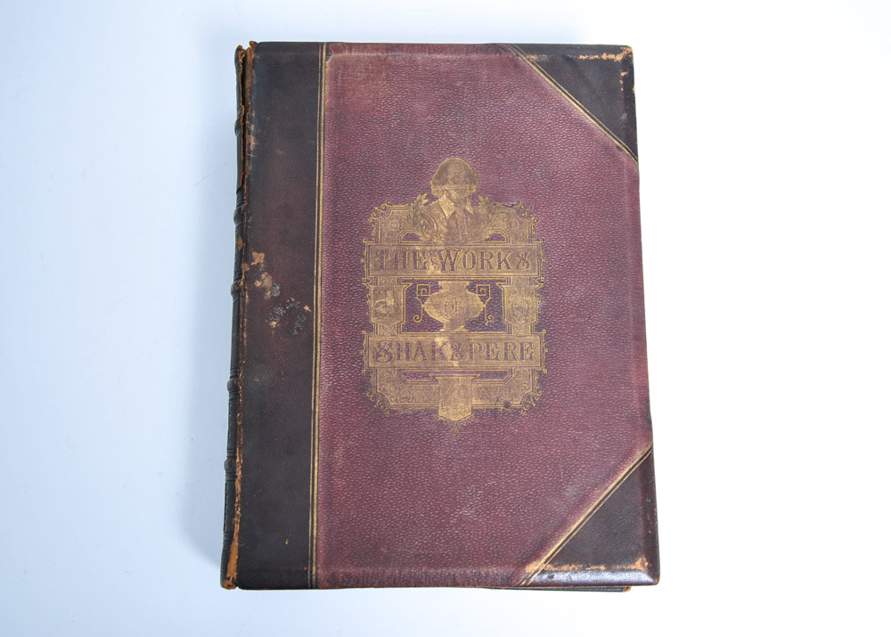 Antique "The Works of Shakespere" by Charles Knight
