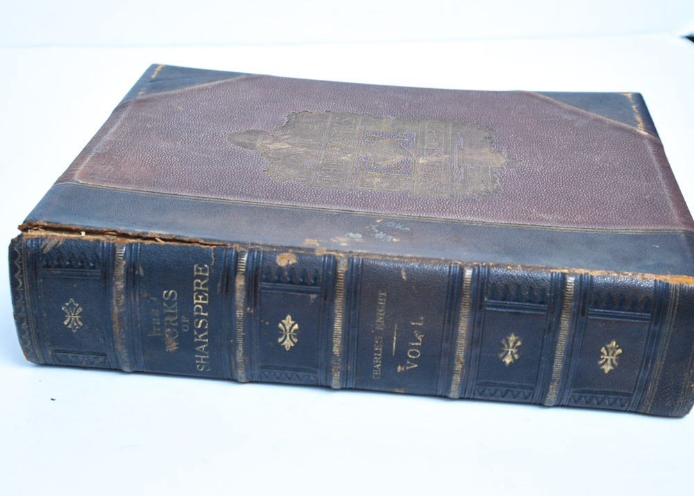Antique "The Works of Shakespere" by Charles Knight