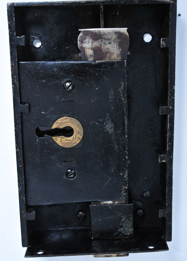 A Pair of Rare Vintage Prison Cell Locks with Keys