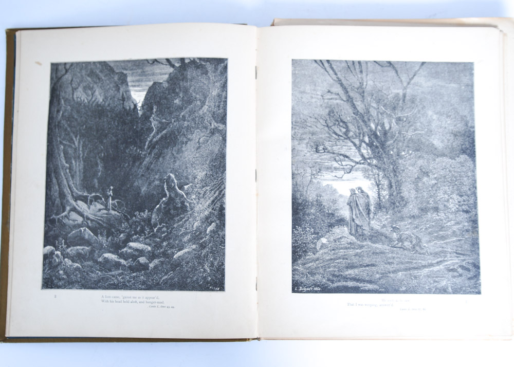 Circa 1913 "Dante's Inferno" Illustrated by Gustave Dore
