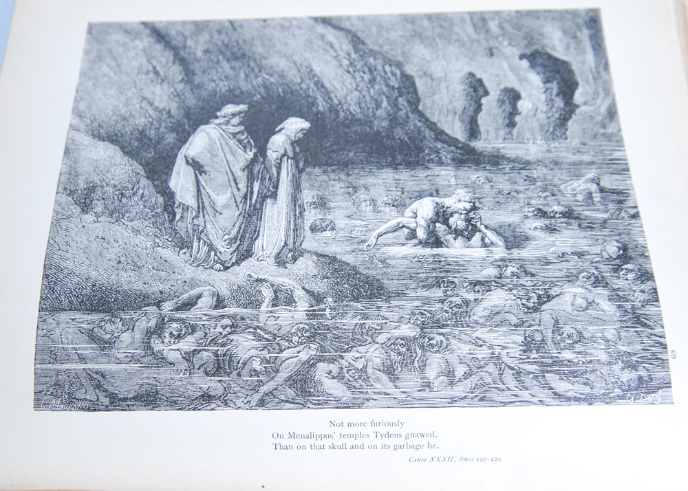 Circa 1913 "Dante's Inferno" Illustrated by Gustave Dore