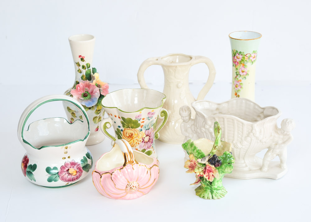 Collection of Vintage Vases