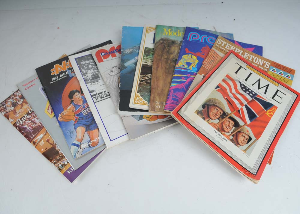 Collection of Vintage Magazines and Booklets