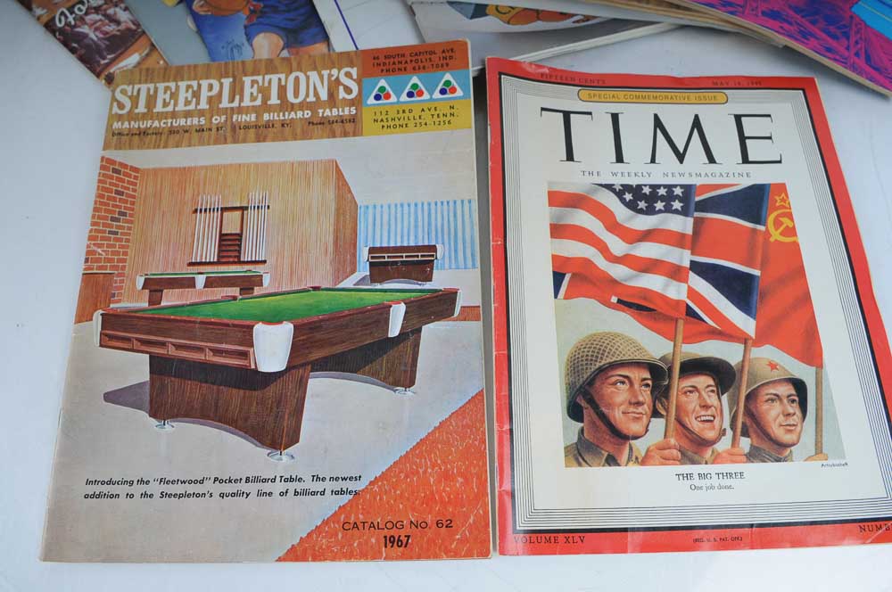 Collection of Vintage Magazines and Booklets
