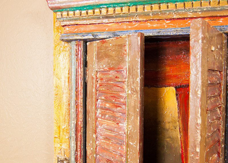 Mixed Media Tuscan Villa Art Piece by Giovanni Scalisi