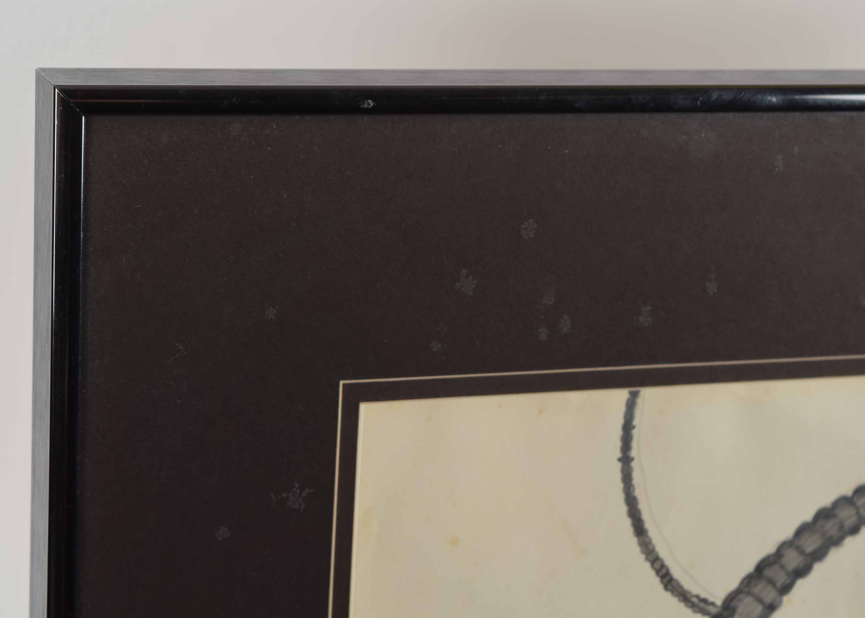 Signed Original Duffy Pencil Drawing