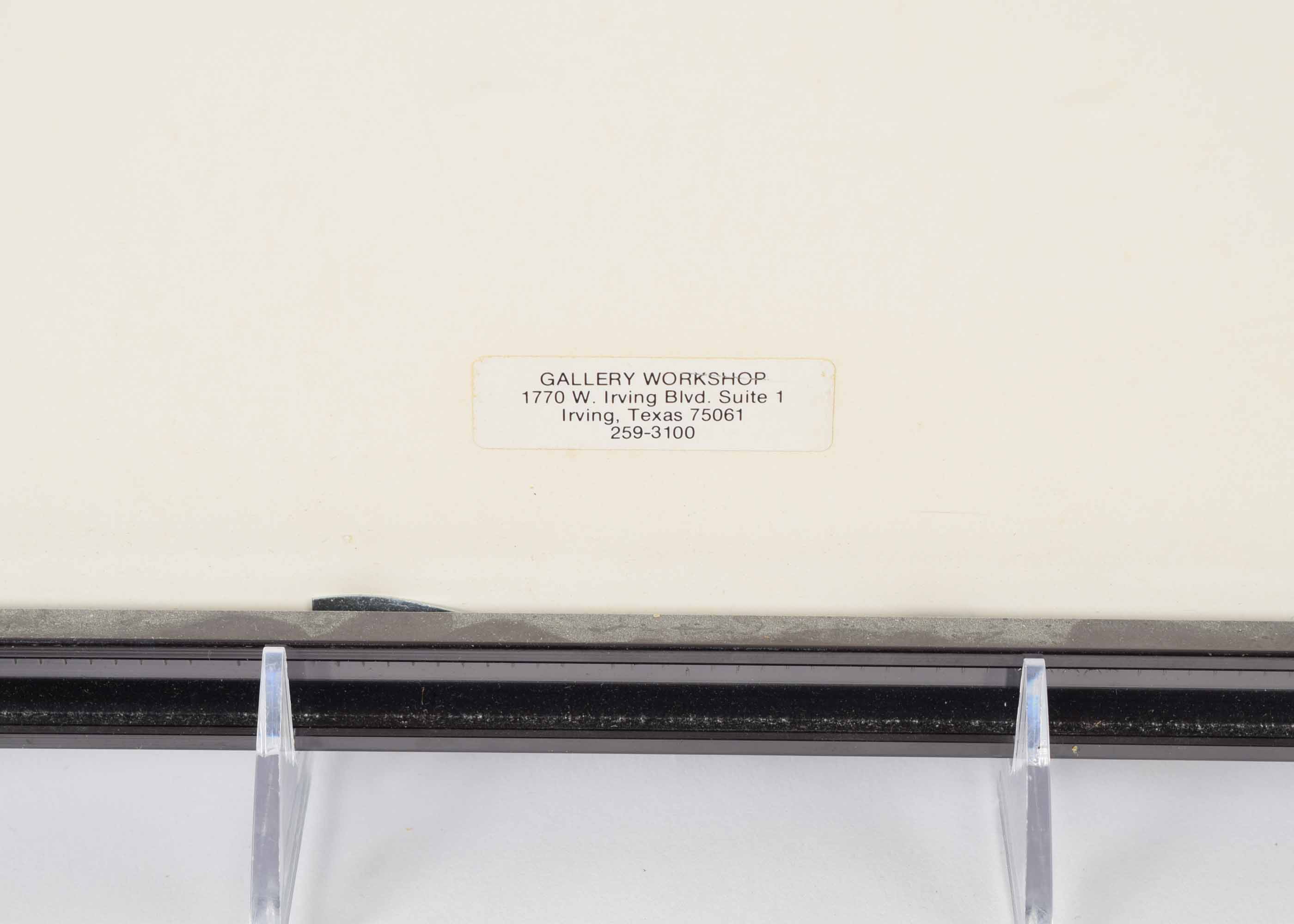 Signed Original Duffy Pencil Drawing