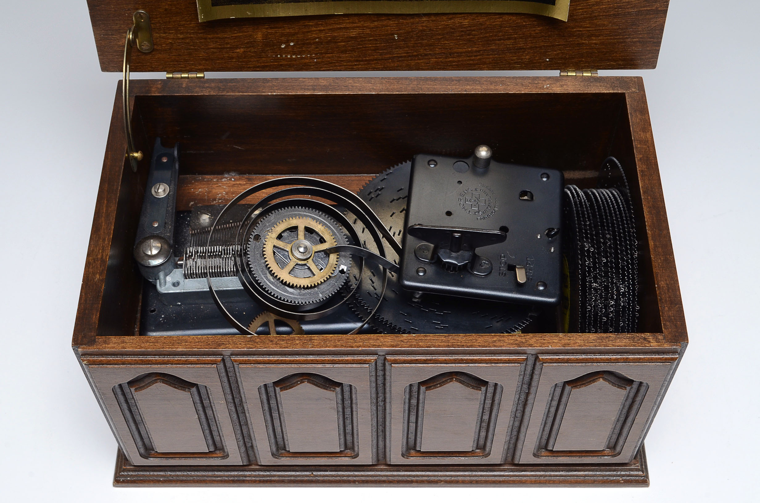 Thorens Switzerland Music Box and Discs