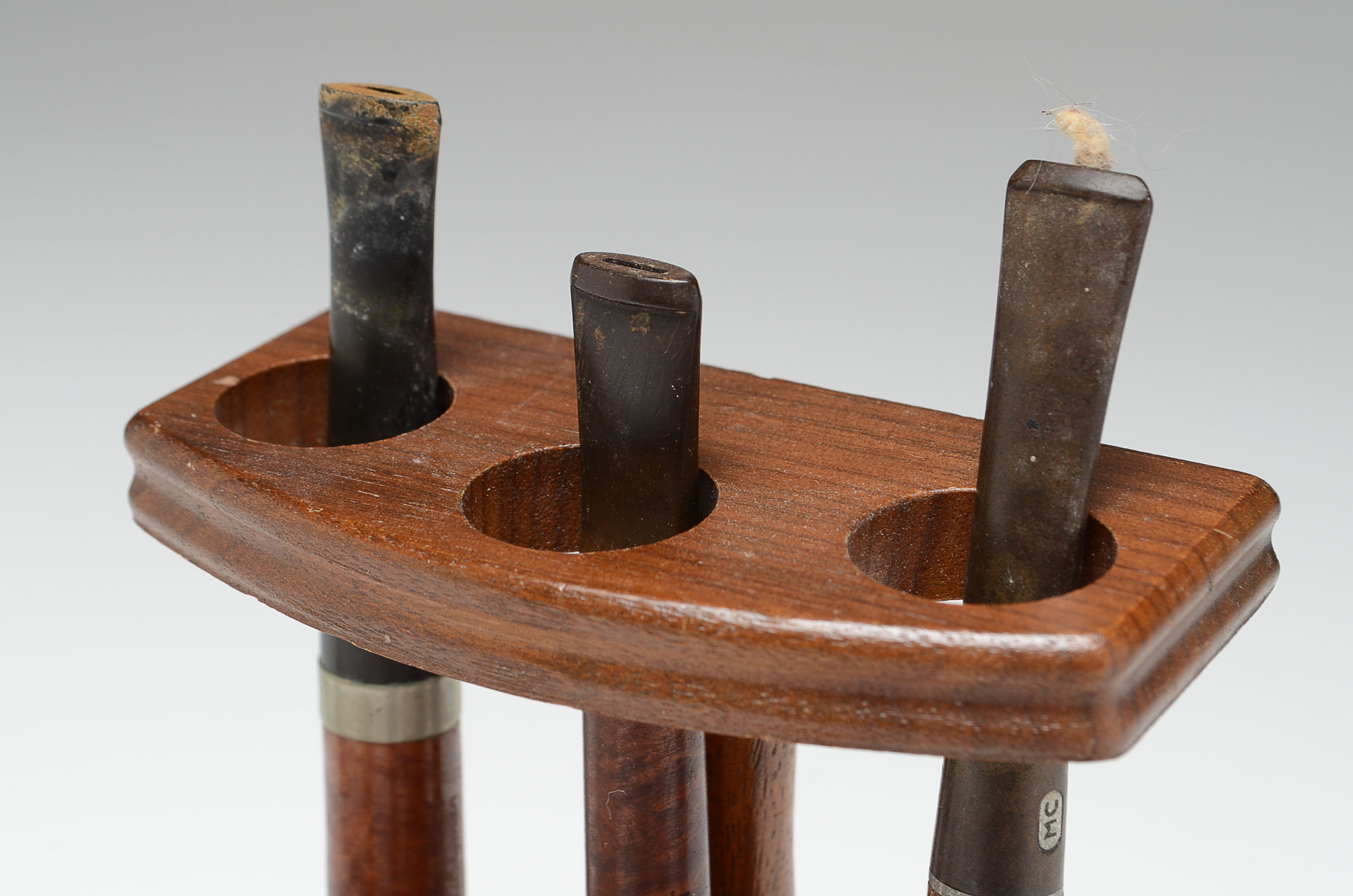 Vintage Tobacco Pipes and Stand