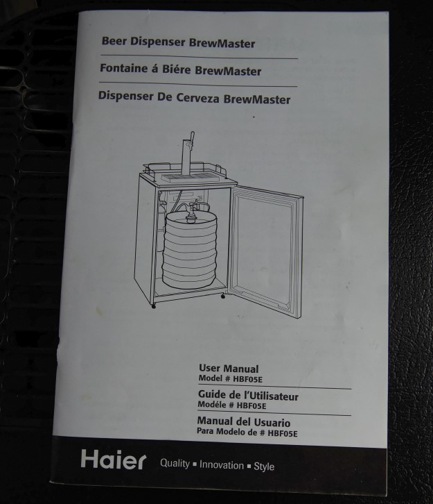 Haier BrewMaster Beer Dispenser Home Kegerator