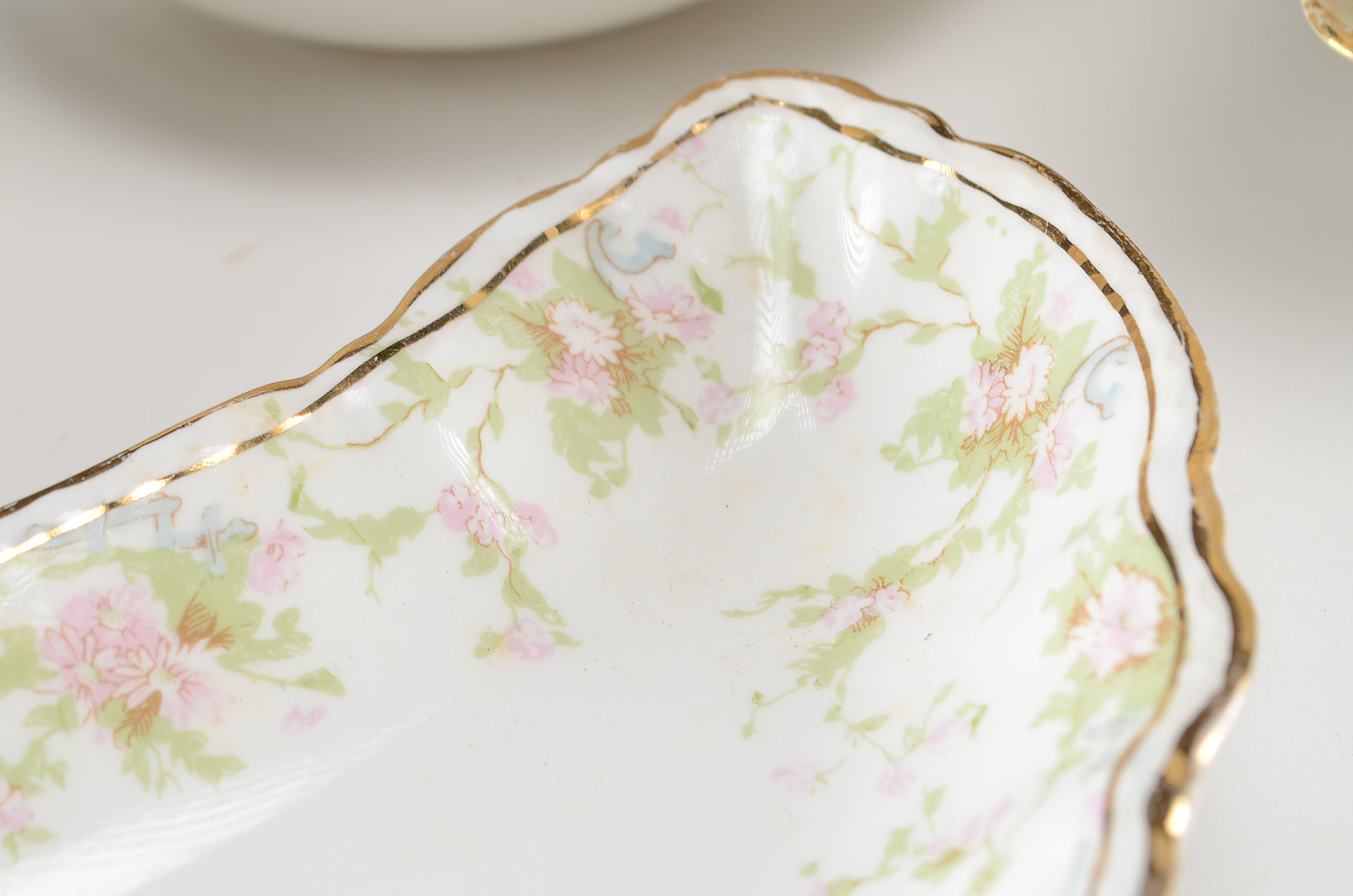 Collection of Homer Laughlin Bone China in "Hudson" Pattern