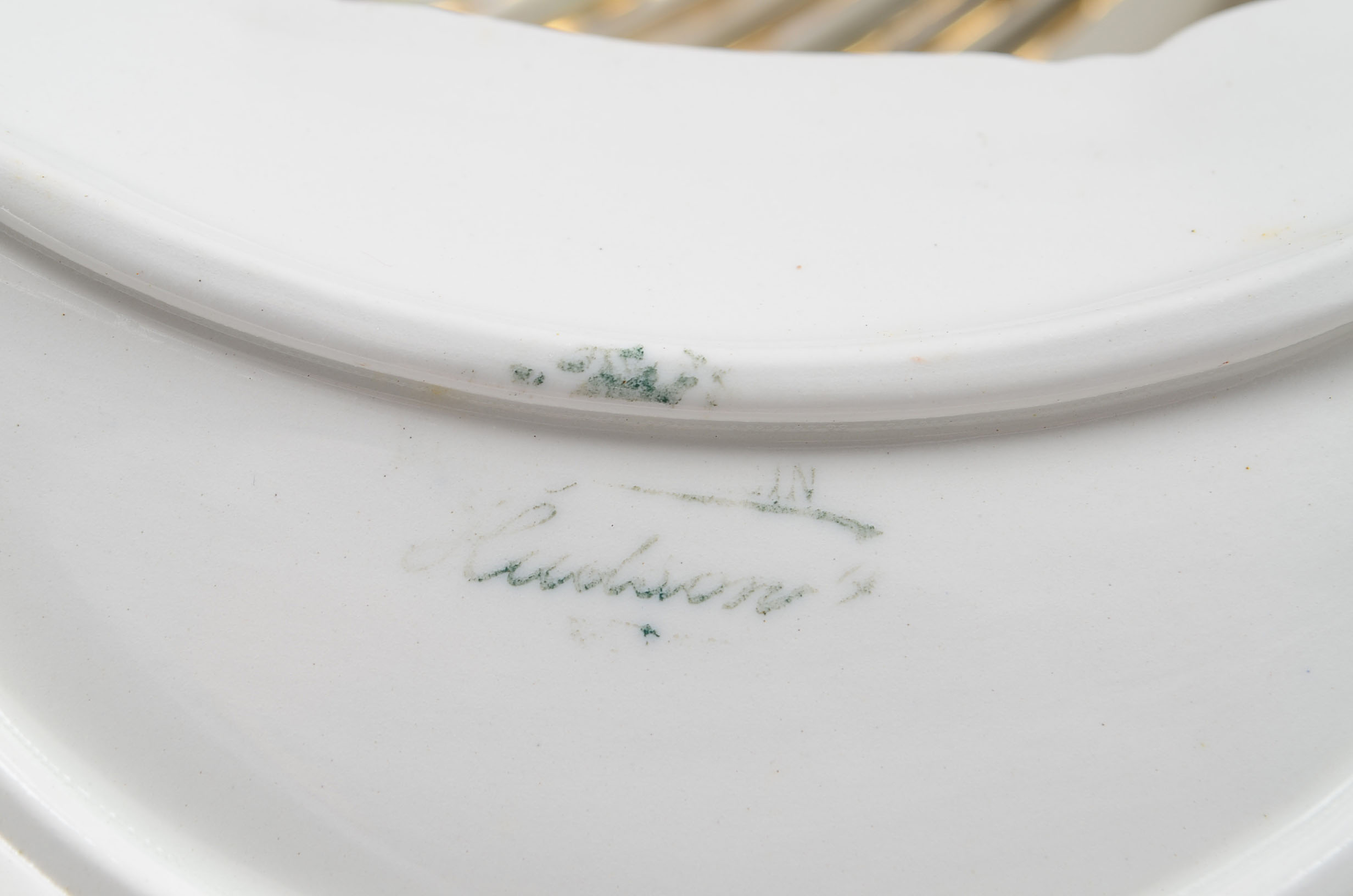 Collection of Homer Laughlin Bone China in "Hudson" Pattern