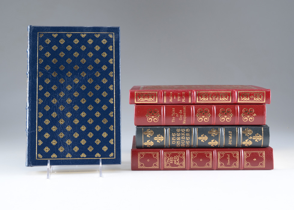 Collection of Classic French Fiction published by Easton Press