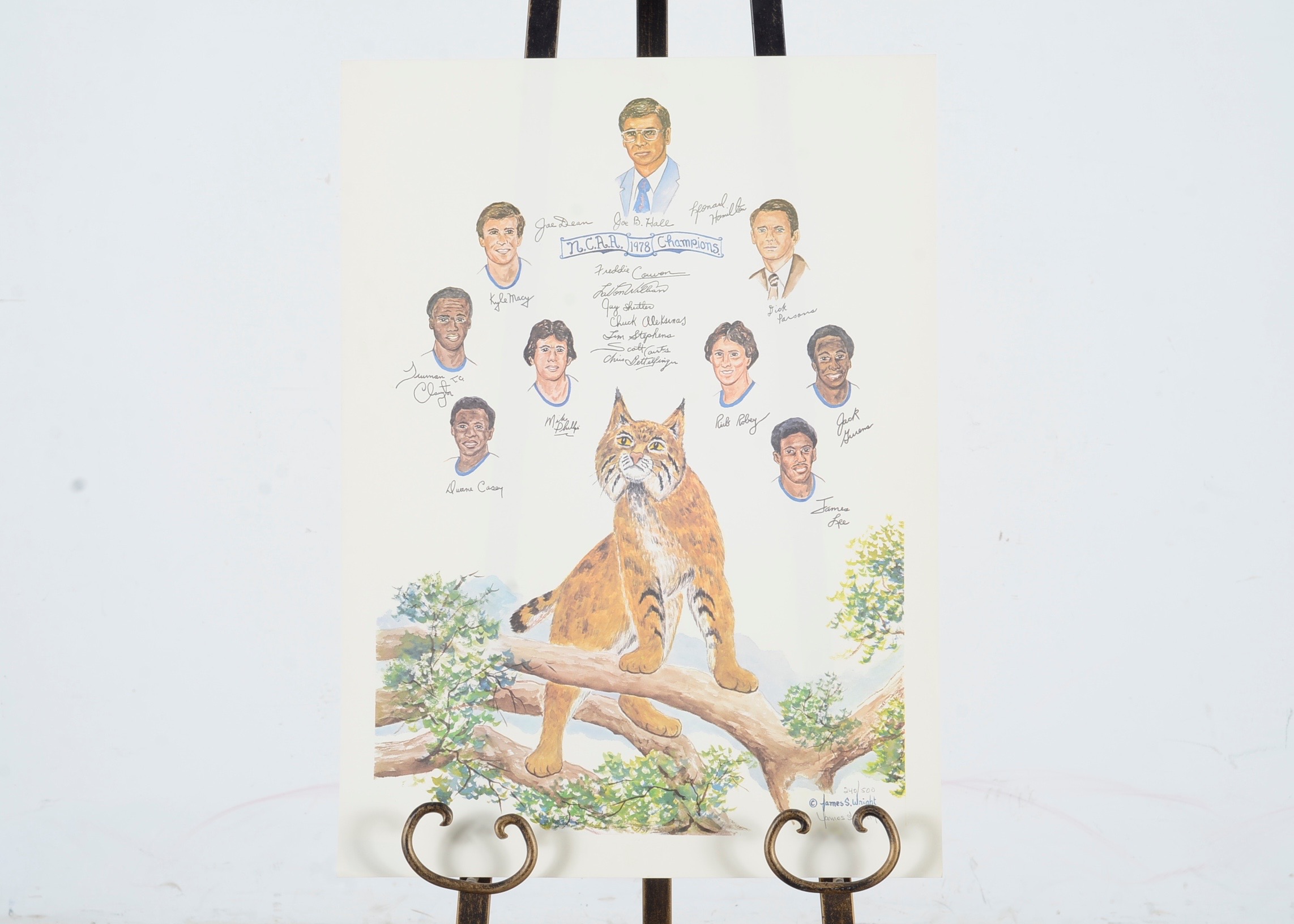 University of Kentucky NCAA Champs 1978 by James S. Wright