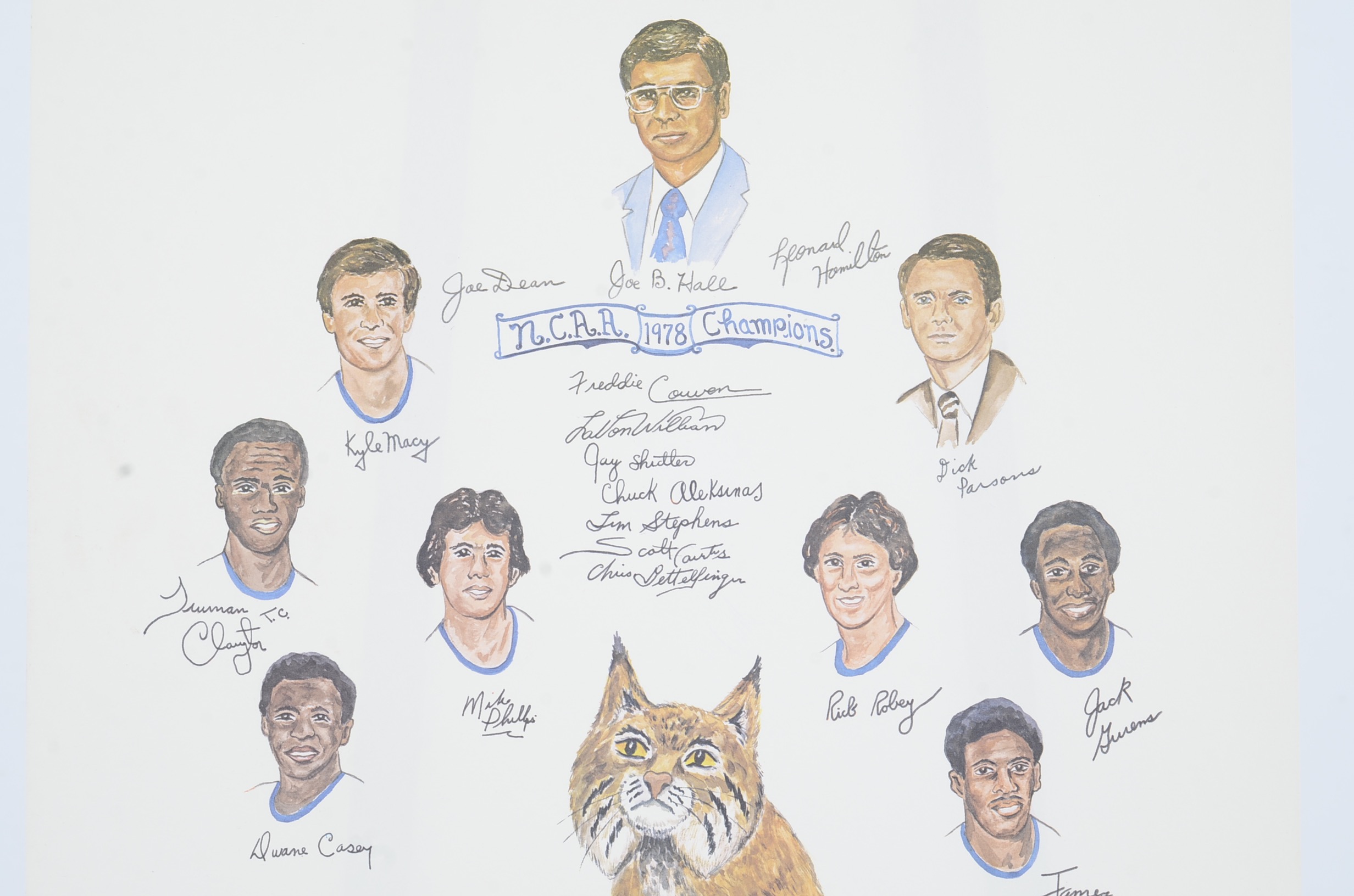 University of Kentucky NCAA Champs 1978 by James S. Wright