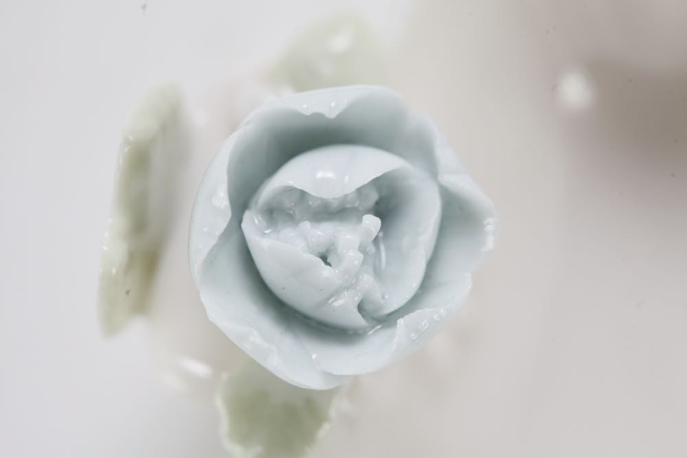 Hand Painted Porcelain Salt Cellars