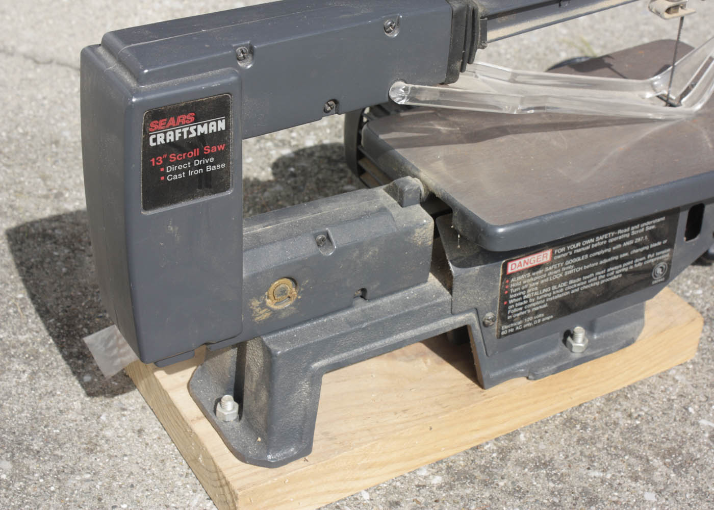 Craftsman 13" Scroll Saw