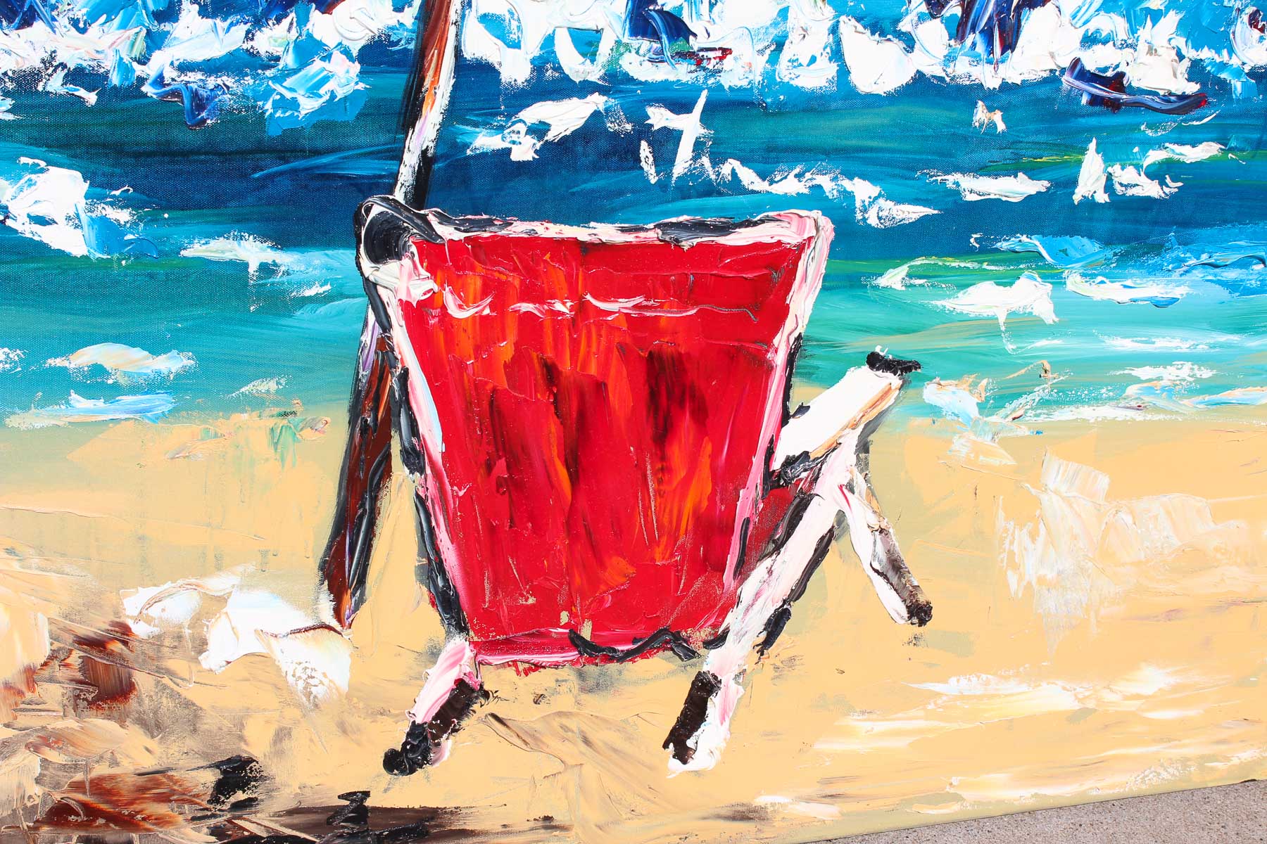 Mark Carson English Original Oil on Canvas Painting